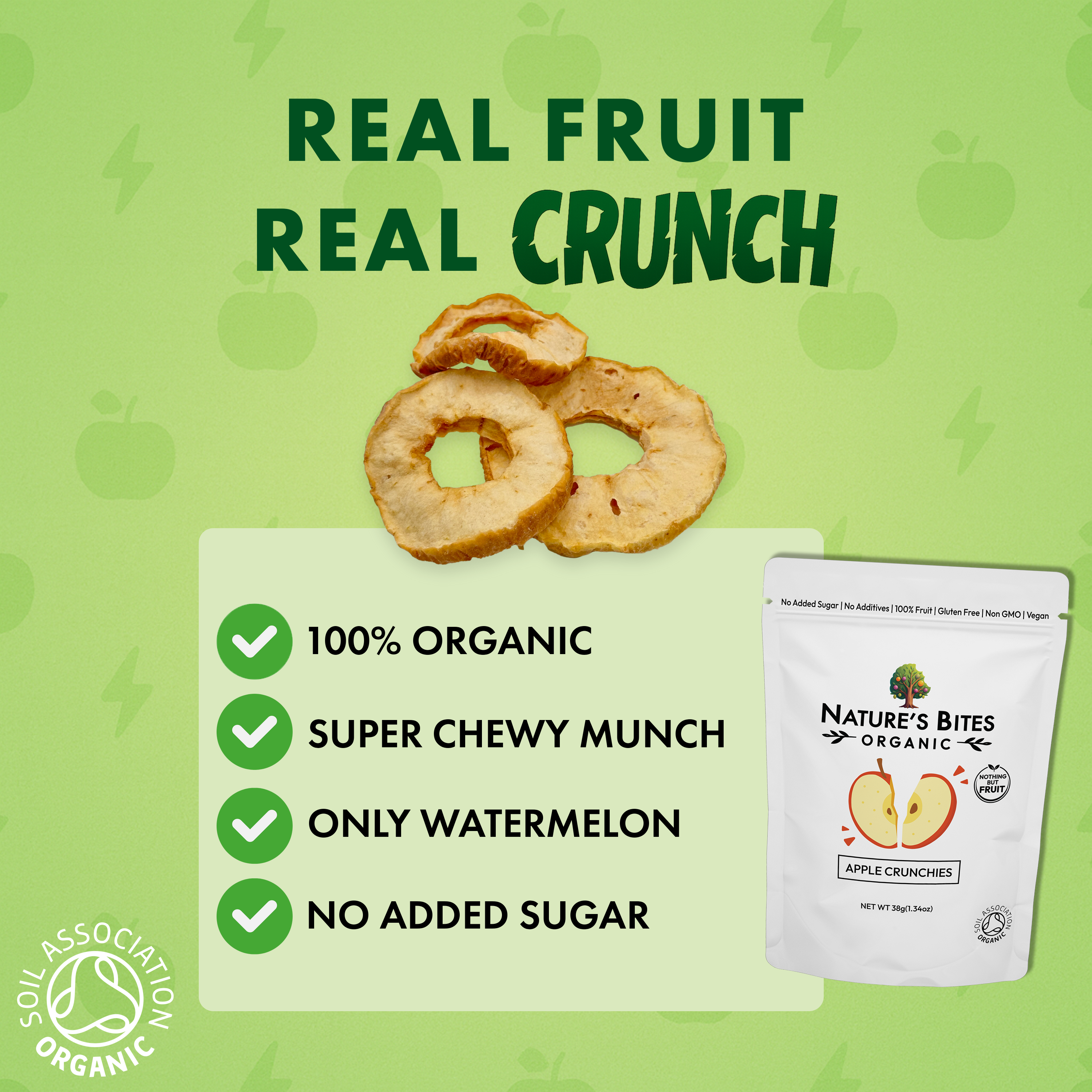 Organic Apple Crunchies
